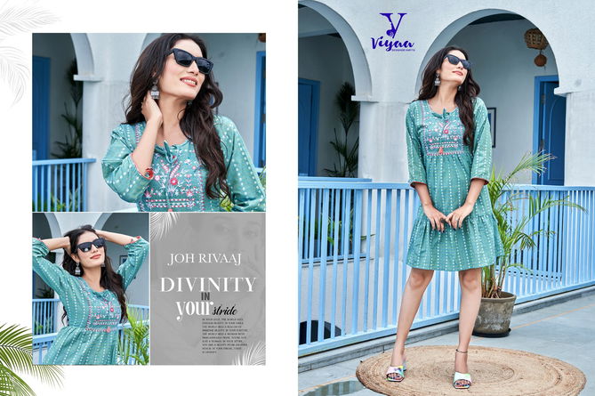 Popstar V1 Short Party Wear Kurtis Catalog